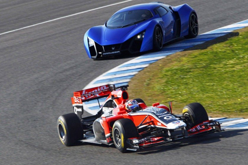 Маруся ф1 машина