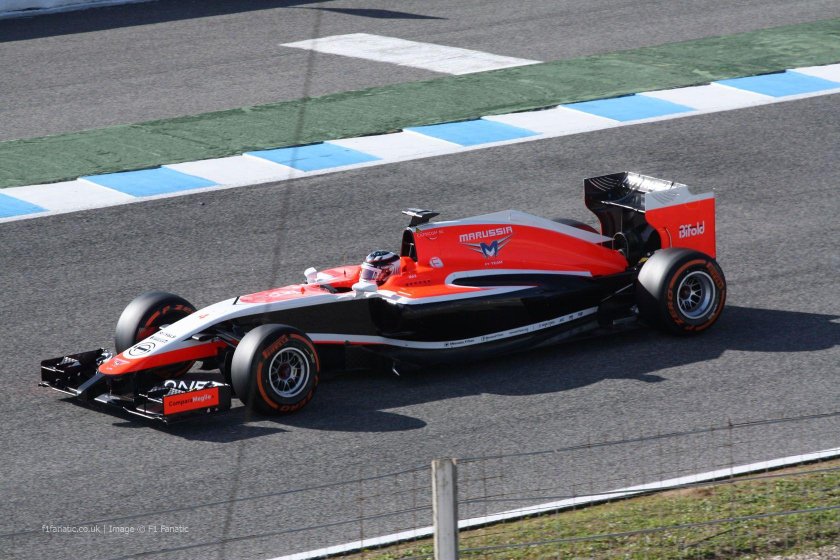 F1 2014 Marussia mr03