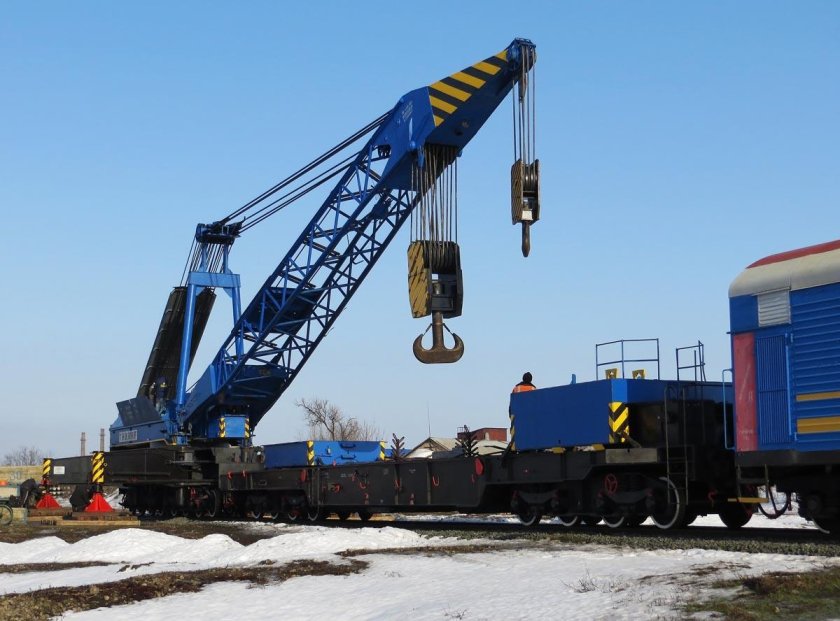 Кран Железнодорожный КДЭ-253