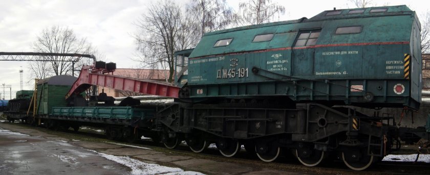 Паровой ж.д кран Январец