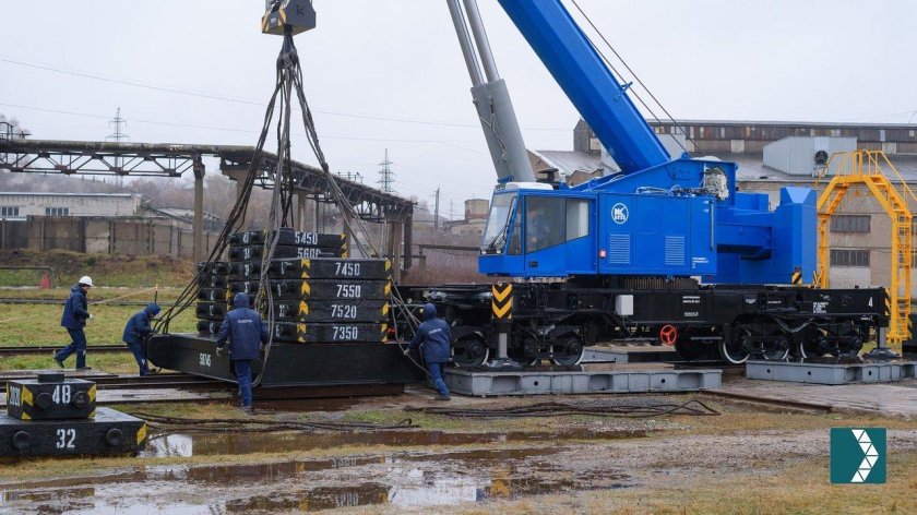 Железнодорожный кран КЖ 971