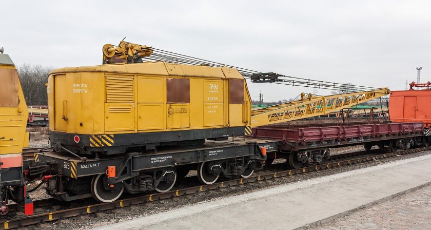 Кран Железнодорожный КДЭ-253