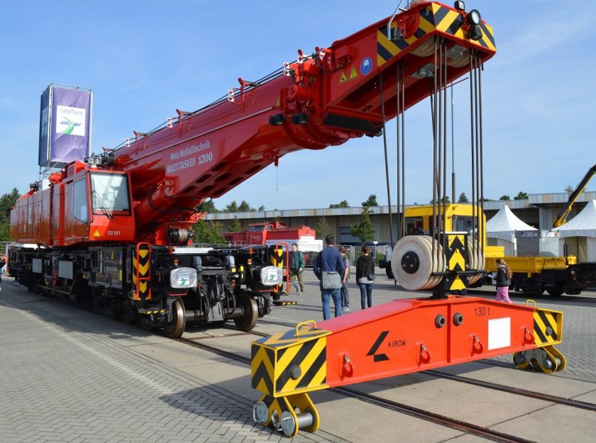 Железнодорожные краны Multi Tasker KRC 1600 Kirow