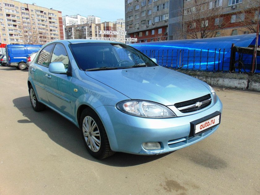 Лачетти серо голубой