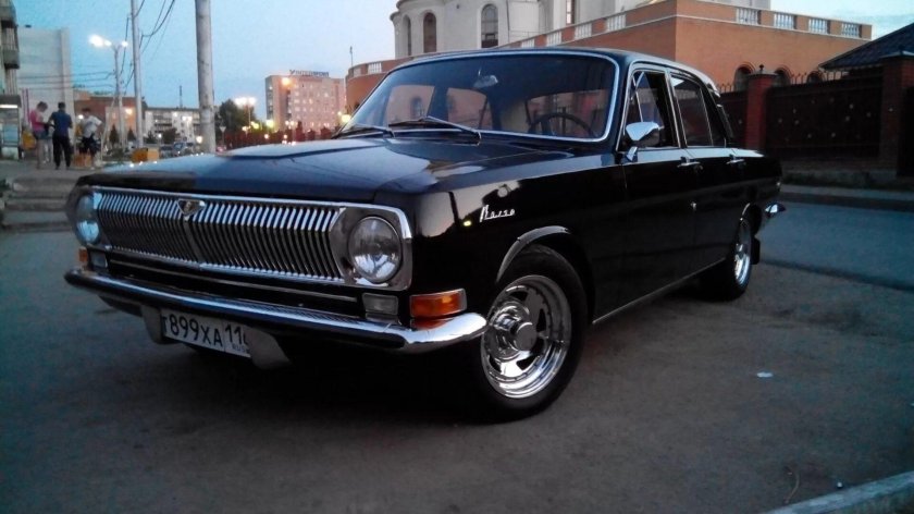 ГАЗ 24 черная