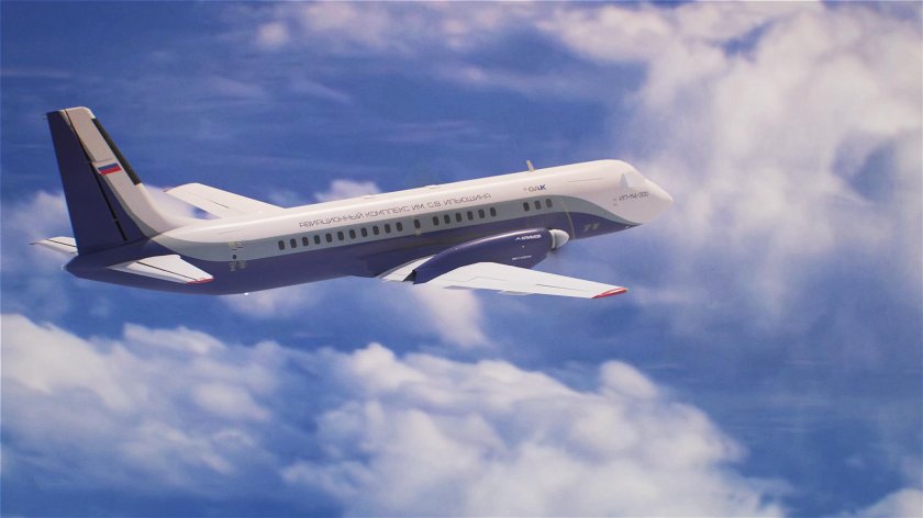 Ил-114 300 пассажирский самолёт