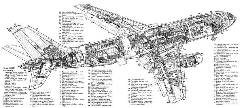Аэробус а320 в разрезе