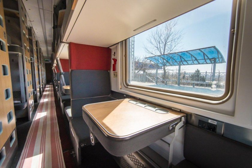 Купе вагон РЖД 2023