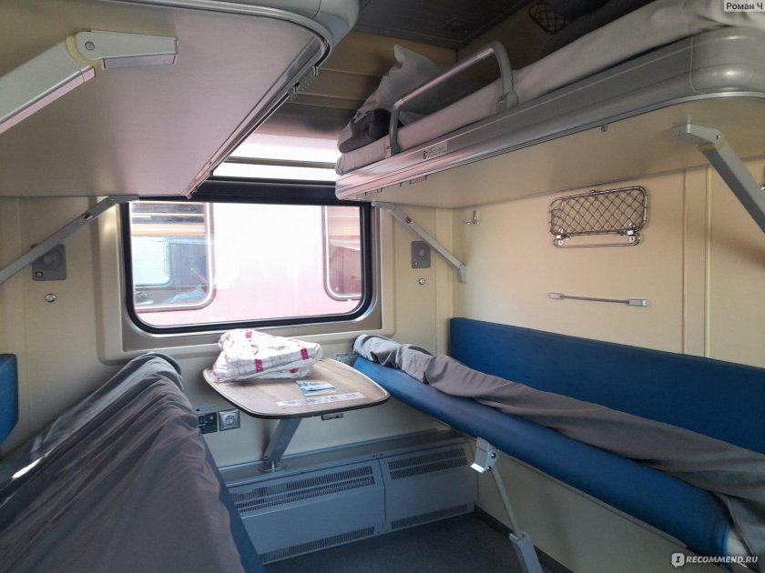 Плацкарт в поезде