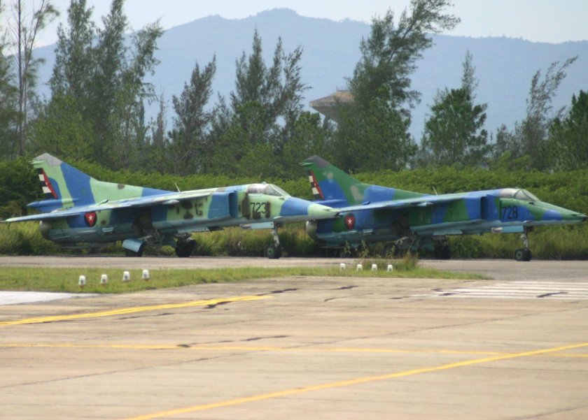 Миг-23 ВВС Кубы