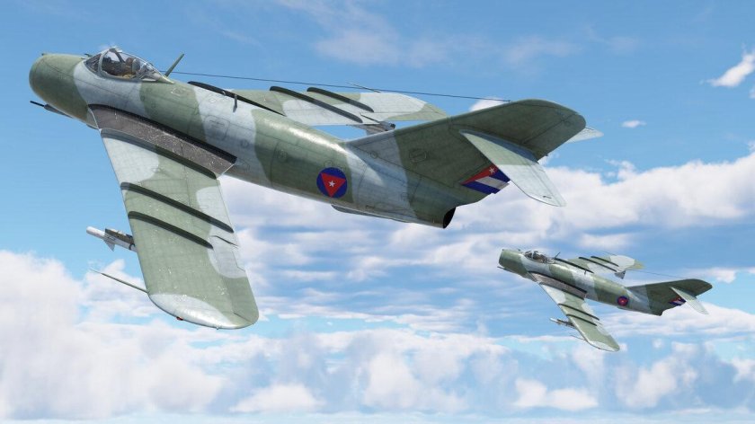 Миг 17 ВВС Кубы