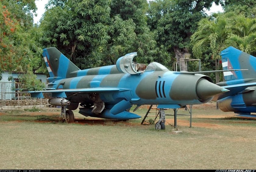 Миг-21 Куба