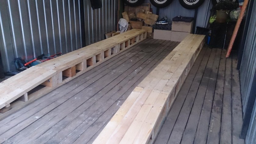 Разборная Гаражная эстакада