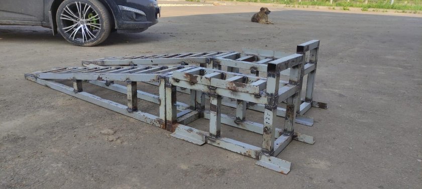 Мини эстакада домкратная
