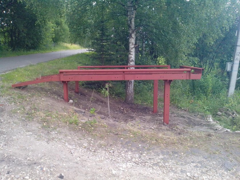 Разборная Гаражная эстакада