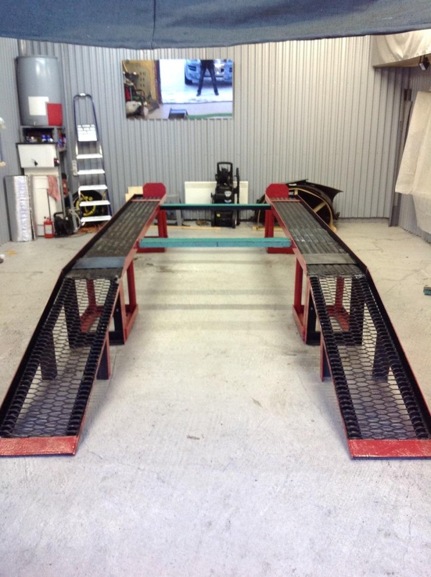 Подъемник для ямы для КАВЗ 4235