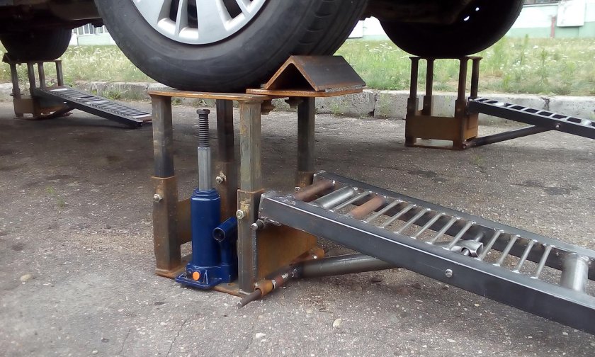 Разборная Гаражная эстакада