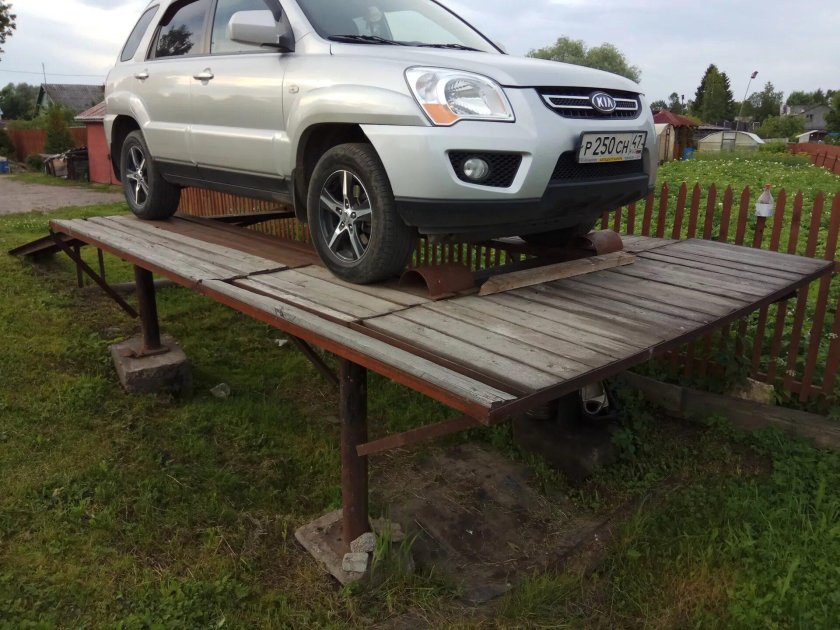 Универсальная разборная эстакада УРЭ-300ал