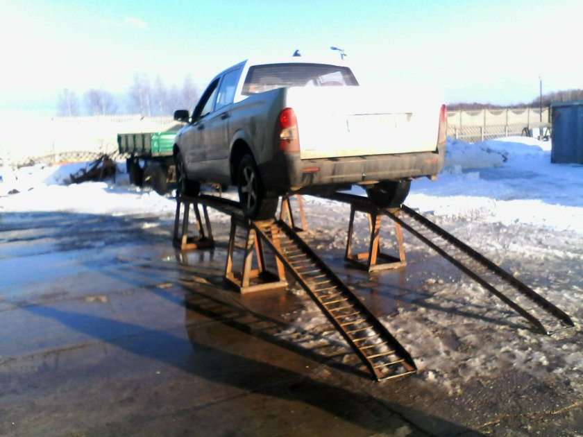 Универсальная разборная эстакада УРЭ-300ал