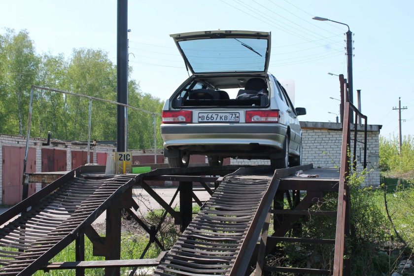 Мини эстакада ВАЗ 2114