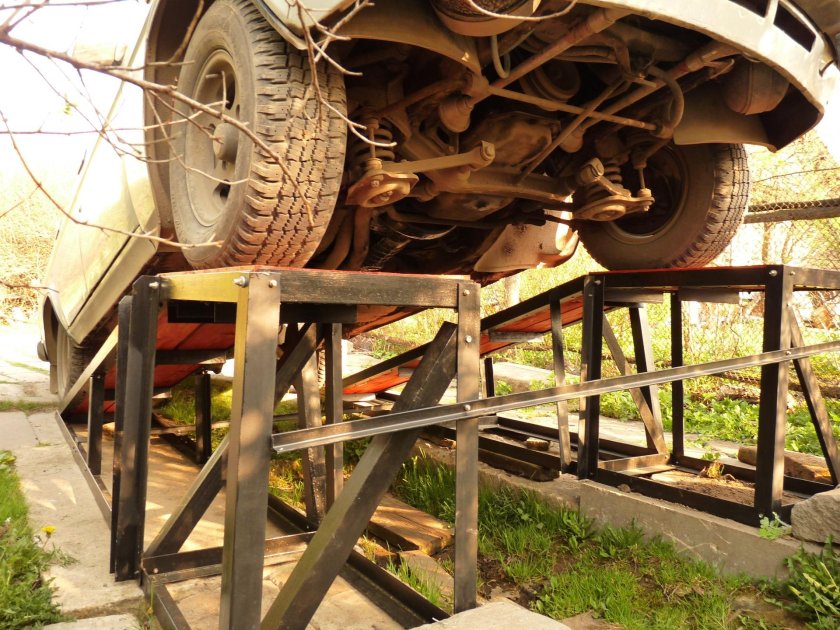 Универсальная разборная эстакада УРЭ-300ал