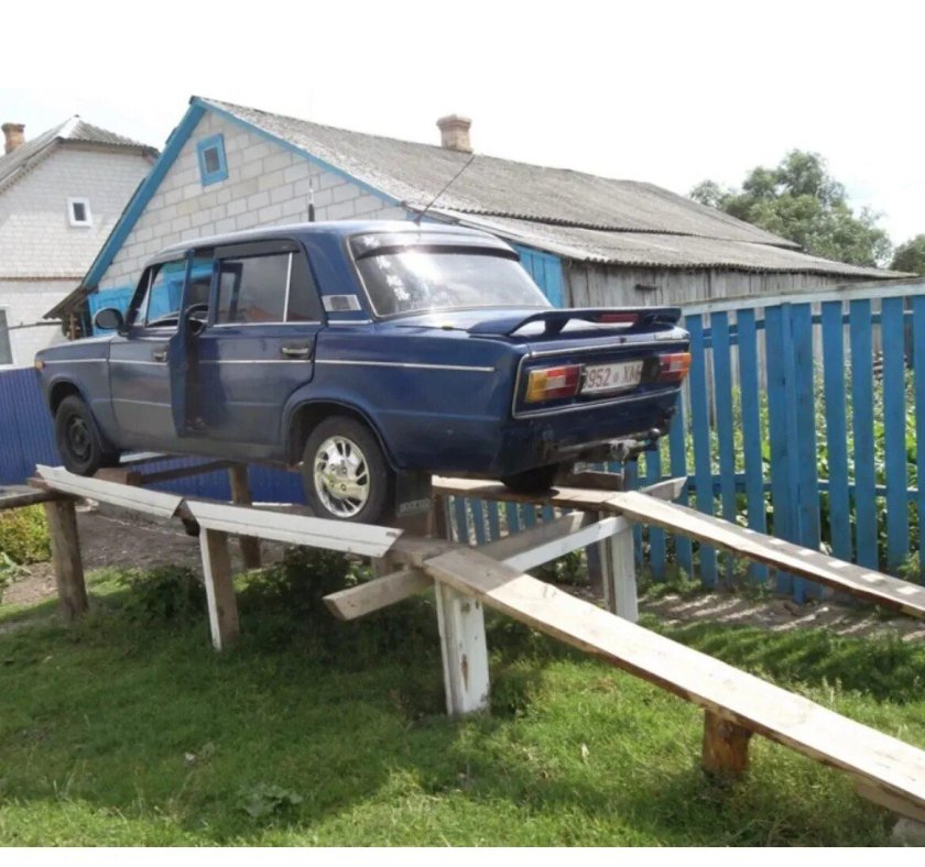 Эстакада ВАЗ 2107