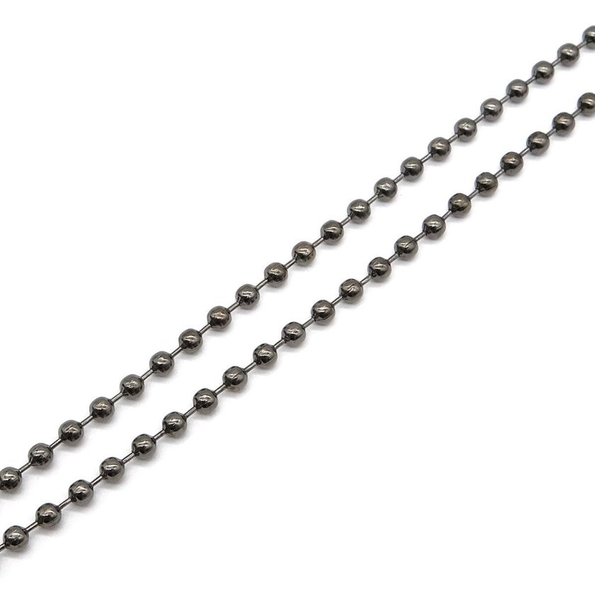 Цепочка шариковая металлическая 1500мм