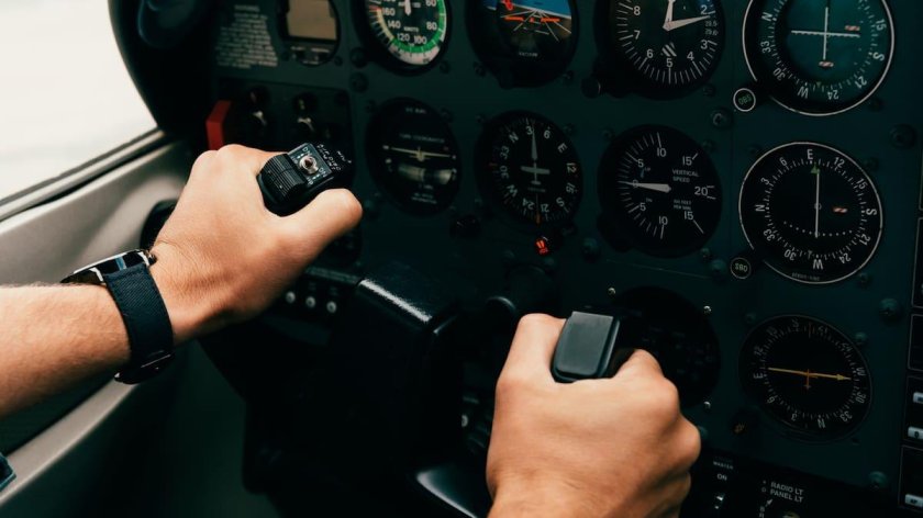 Штурвал самолета