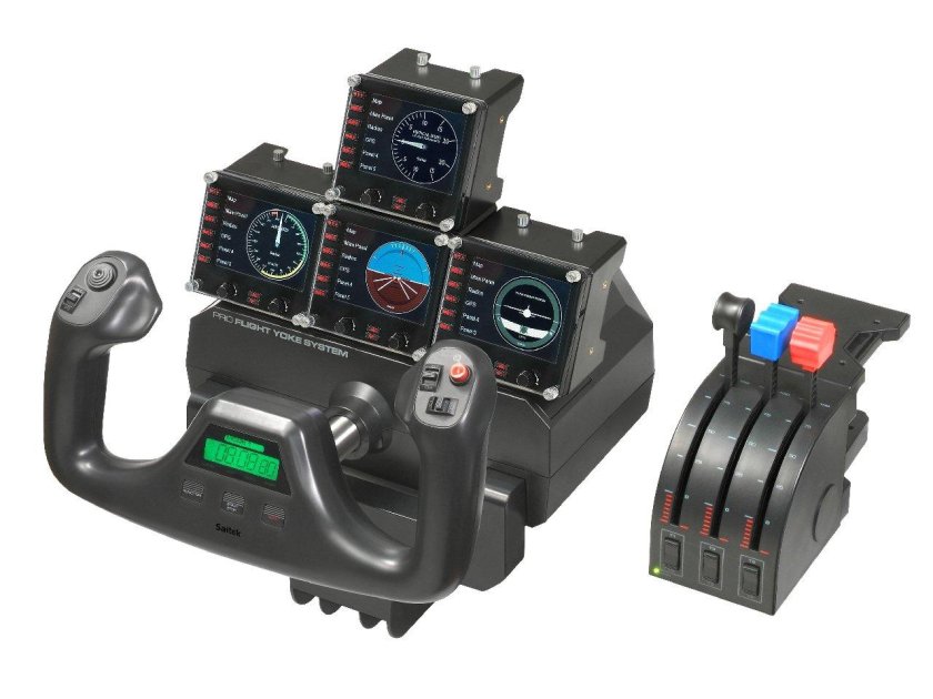 Logitech g Saitek Pro Flight instrument Panel