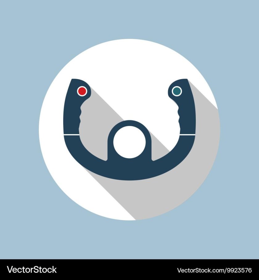 Штурвал самолёта значок