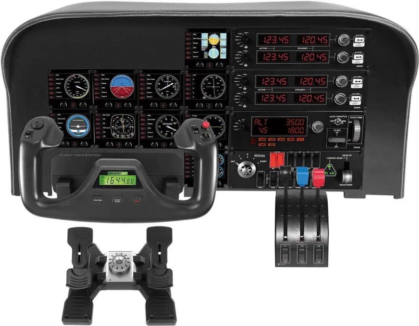 Logitech g Saitek Pro Flight instrument Panel