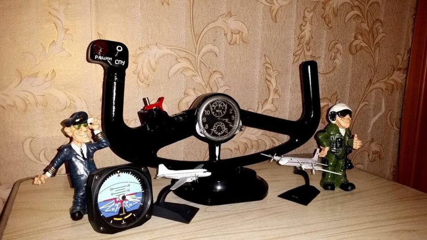 Сувенирный штурвал самолета