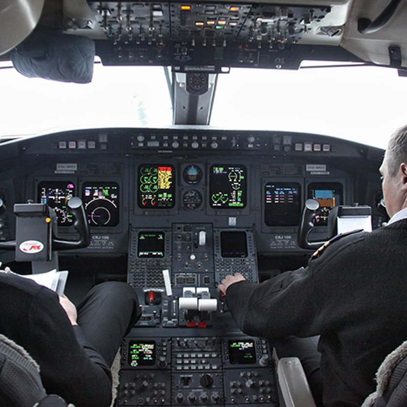 Штурвал самолета