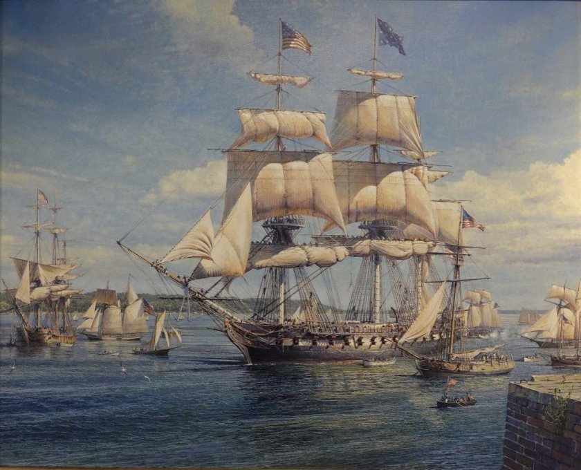 Азов парусный линейный корабль