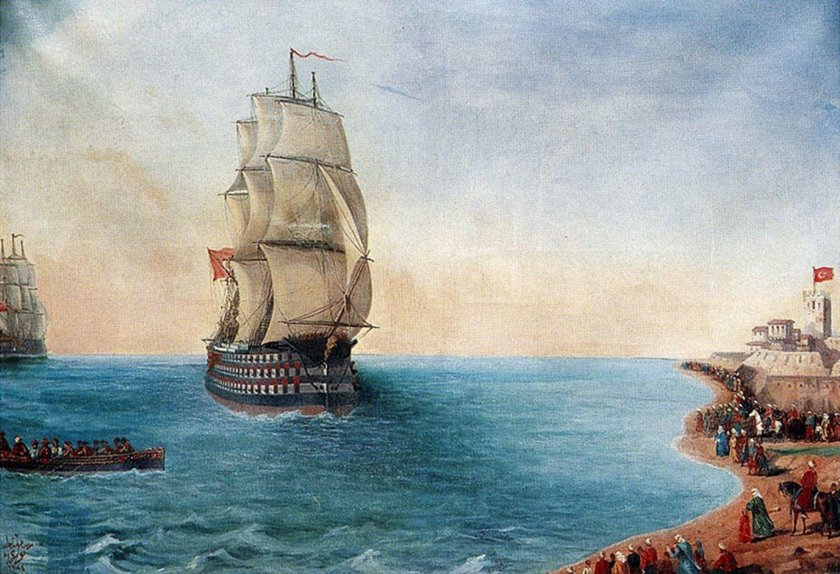 Корабли Османской империи 16 века