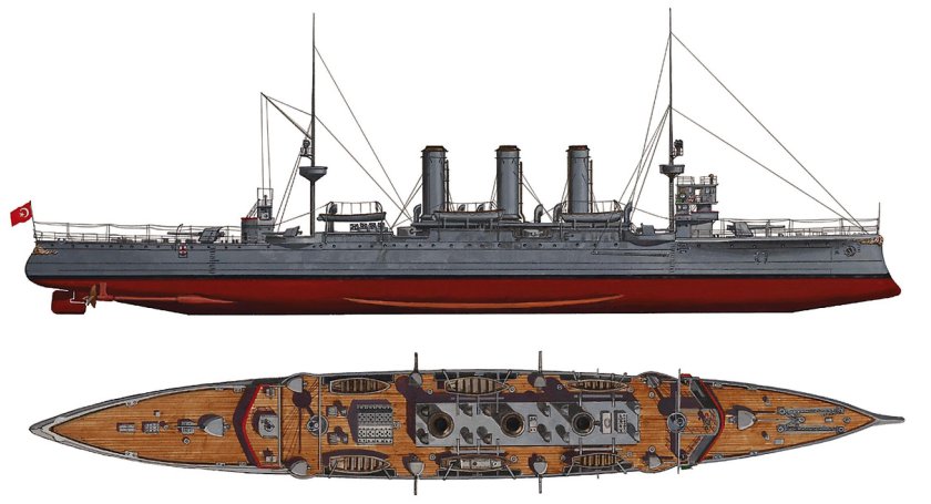 Крейсер Гамидие бронепалубный