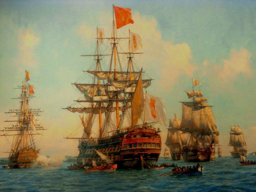 Трафальгарская битва 1805