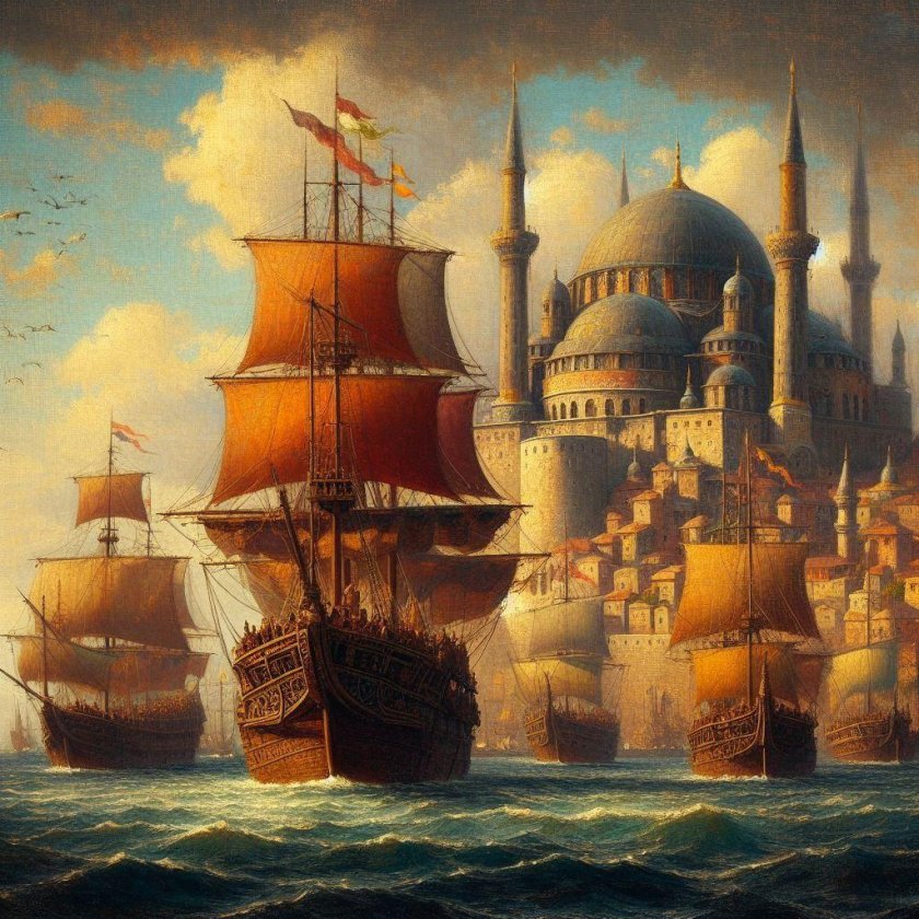 Корабли 16 века