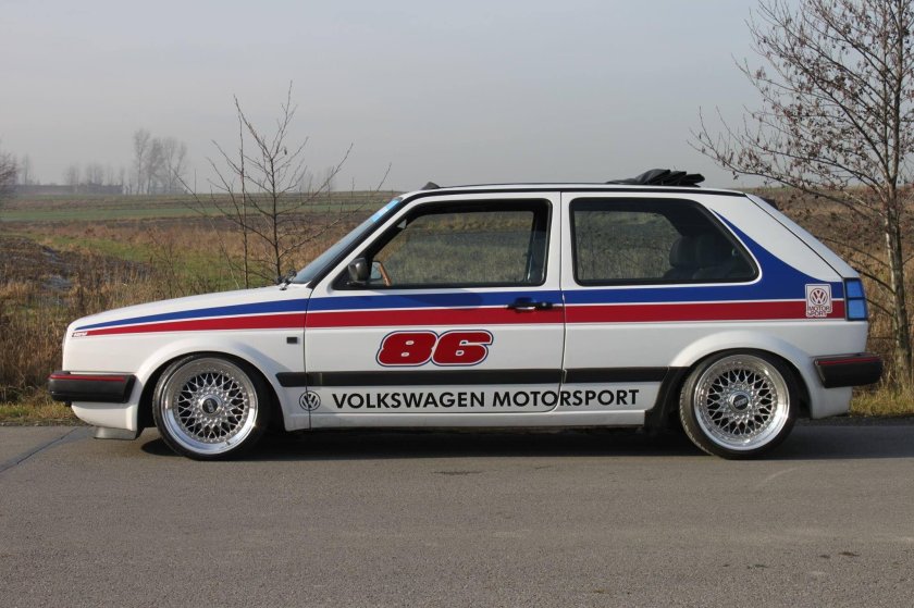 Гольф 2 ралли