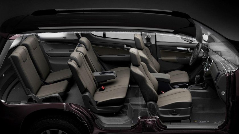 Chevrolet trailblazer 2022 салон