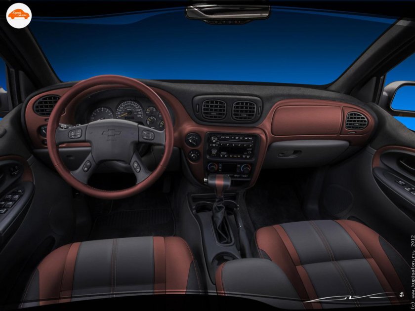 Chevrolet trailblazer 2008 салон