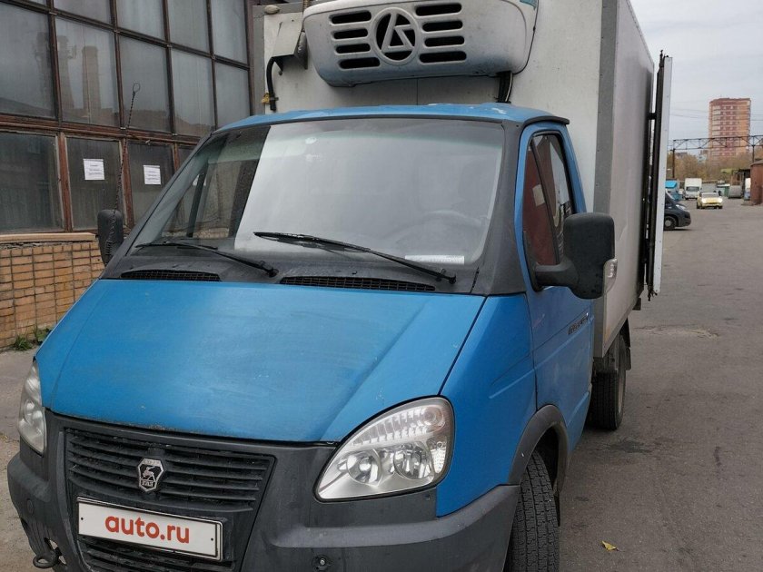 ГАЗ 3302 голубой