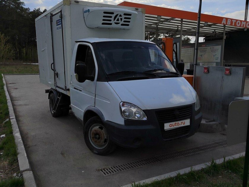 Белая Газель рефрижератор