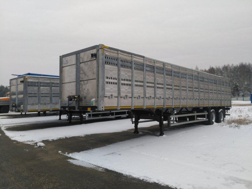Полуприцеп скотовоз тонар