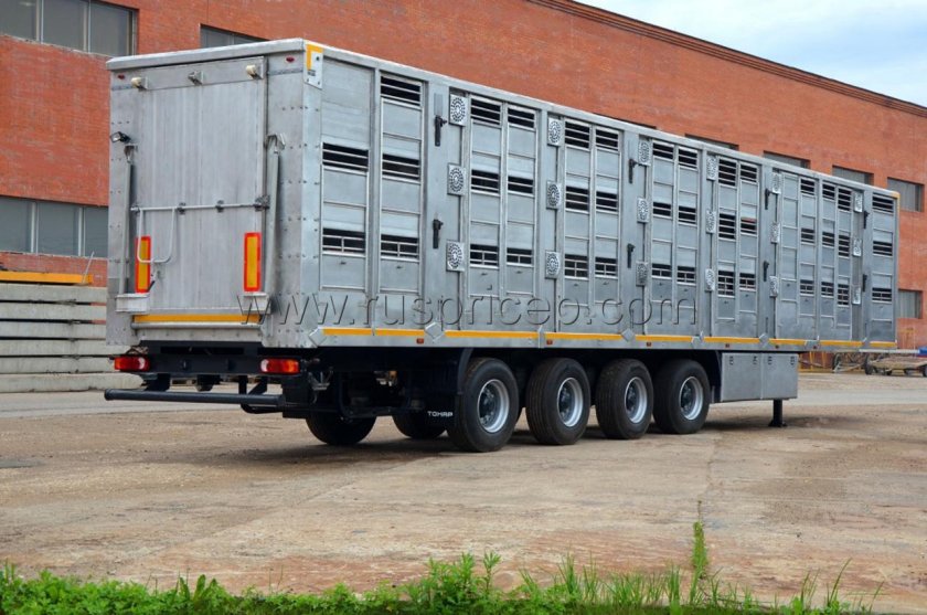 Прицеп скотовоз Тонар