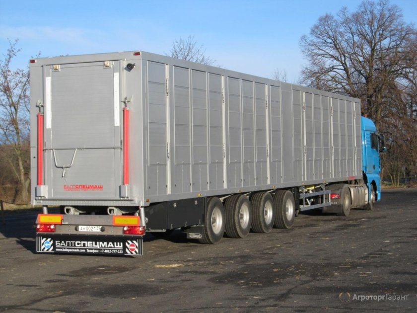 Полуприцеп-скотовоз АПС 552400