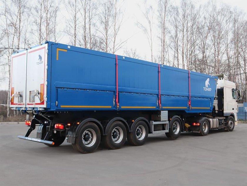 Тонар 9599 полуприцеп зерновоз