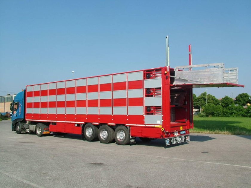 Полуприцеп-скотовоз АПС 552400