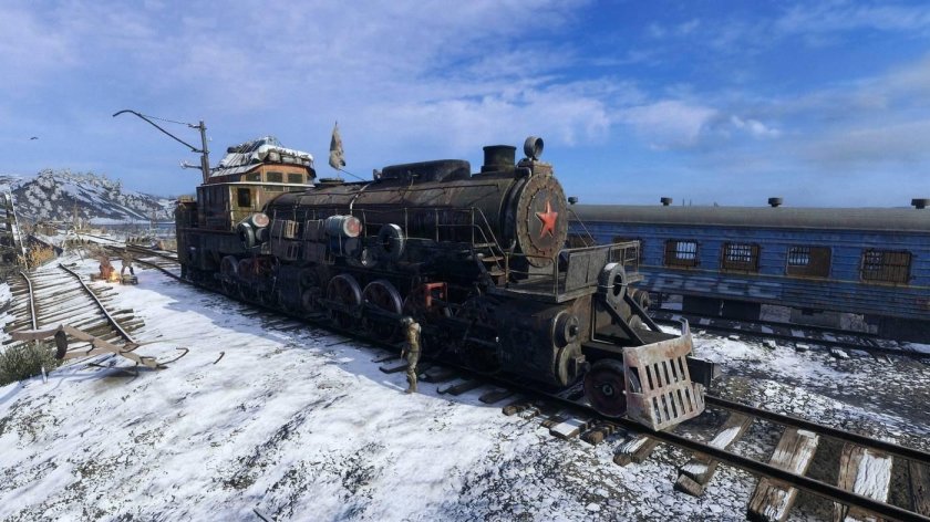 Поезд аврора из metro exodus