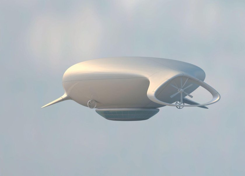 Дирижабль Цеппелин современный